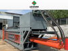 Horizontal waste paper baler